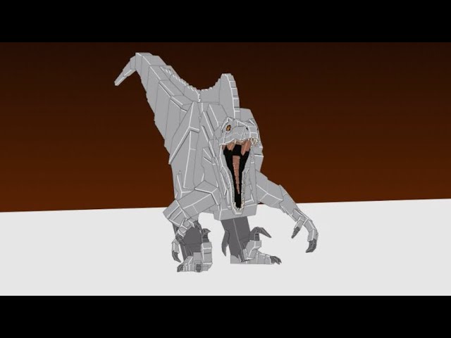 Jurassic blocky spino raptor heavy