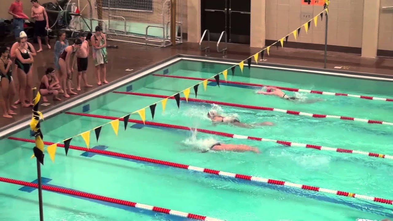 Stoughton High Swim Highlights (1-2-15 vs Canton) - YouTube