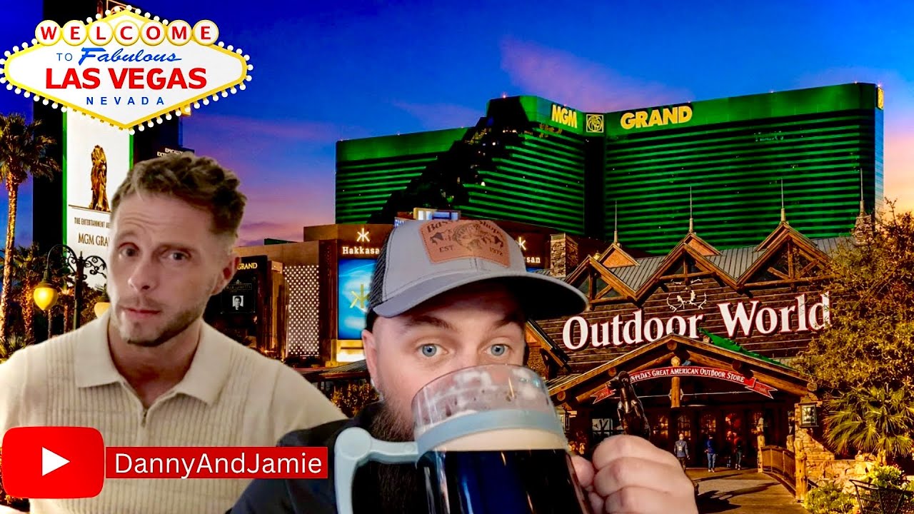 Bass Pro Shop, MGM Grand Check In & Tournament of Kings! | Las Vegas Vlog 2026  🎰🏨 Day 4