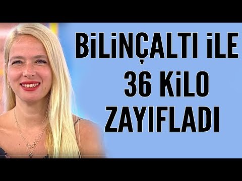 Tuğçe Işınsu diyet yapmadan bilinçaltı ile 36 kilo zayıfladı