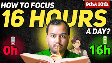 Use This Productivity Hack To Study 16 Hours a Day | Class 9th & 10th Make Biggest Study Comeback 💪