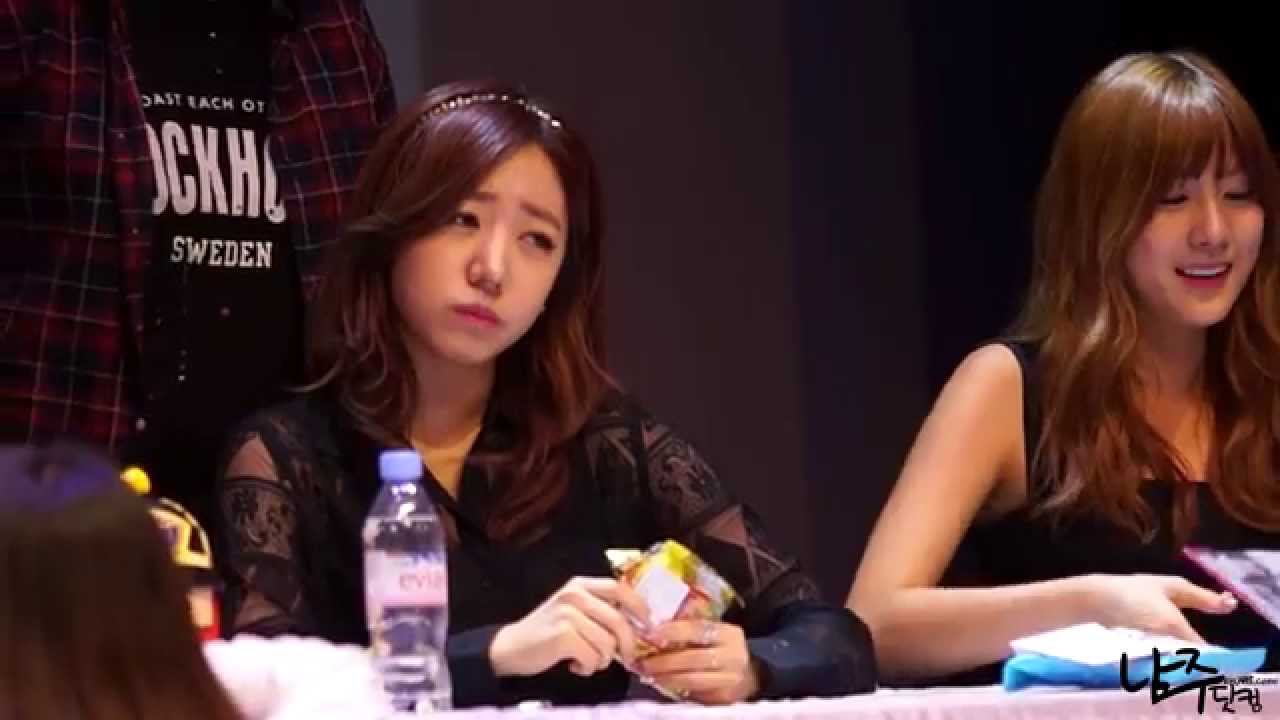 140517 신촌 에이핑크 팬싸인회 또 먹방 남주