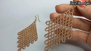 Stylish earring making  Tutorial * Diy * Useful & Easy