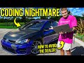 Rebuilding a wrecked volkswagen golf r  pt 17