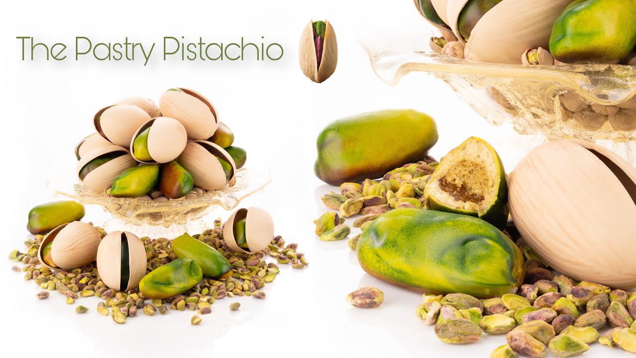 Pistachio Pastry and Sugar Plate!