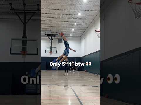 5’11” Pro Dunker Goes Crazy