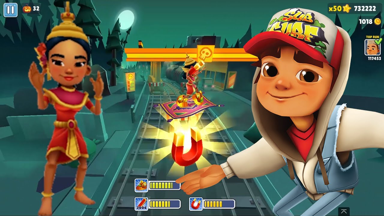 Rain on Subway surfers México: Édition Halloween 2023 FHD 