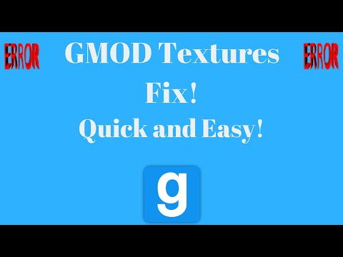 GMOD Textures Fix Errors Download 2017 - CSS Textures and Maps