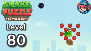 Snake Puzzle: Slither to Eat – Level 80 Walkthrough Solution 