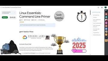 [NEW2025]Linux Essentials: Command Line Primer | #qwiklabs | Lab Solution | Google Cloud Arcade 2025