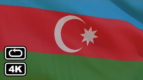 Azerbaijan Flag Stock Motion Graphics