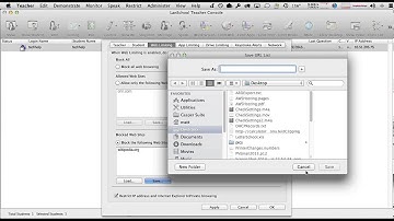 Web Limiting in LanSchool