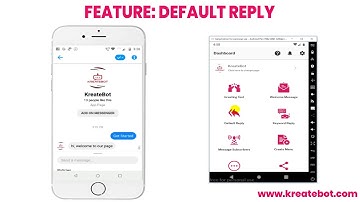 Default Reply - Kreatebot - Chatbot builder for Facebook page