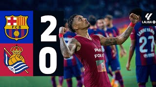 FC BARCELONA 2 vs 0 REAL SOCIEDAD | LALIGA 2023/24 MD35 image