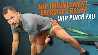 Hip Impingement Exercises Relief (Hip Pinch FAI)