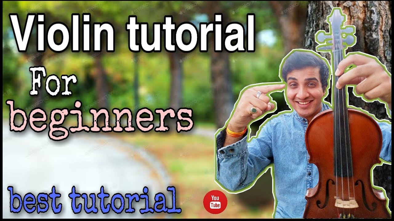 Violin tutorial for beginners in hindi YouTube