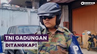 Anggota TNI Gadungan Ditangkap saat Berkendara di Jalan Salemba Raya