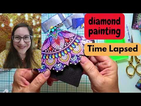 Diamond Painting Mandala Bookmark Kit 