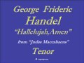 Hallelujah Amen Handel Tenor.wmv