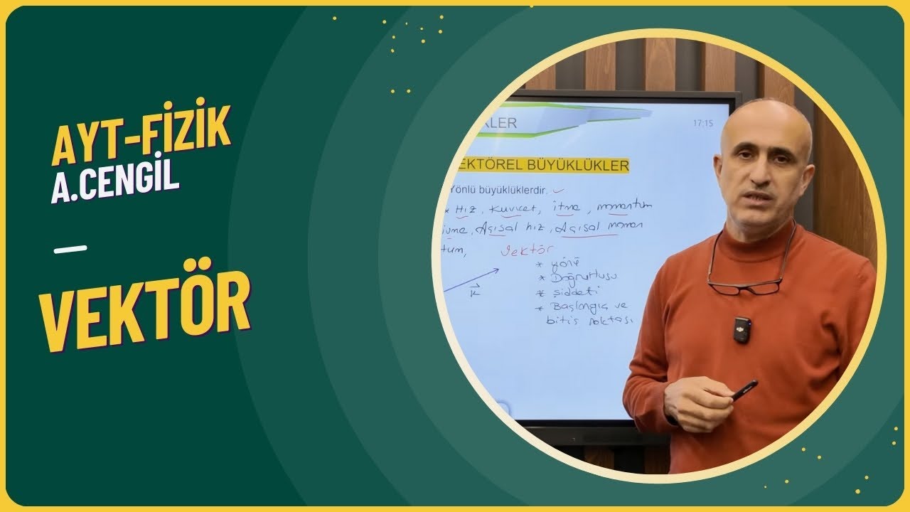 Vektör Konu Anlatımı Ve  Soru Çözümü