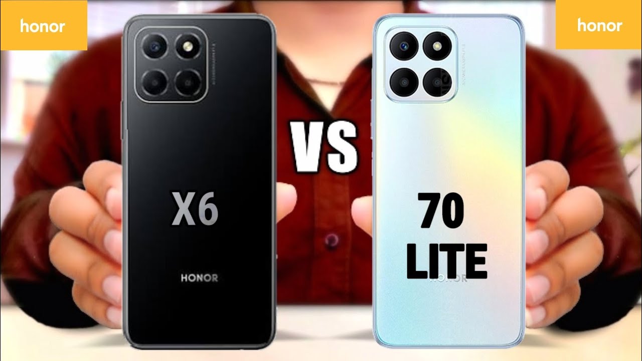 Honor X6 Vs Honor 70 Lite #Trakontech. 