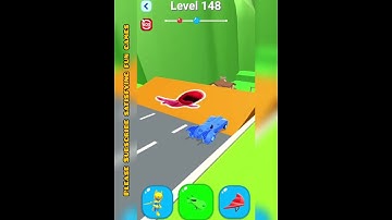 Shape-Shifting 🚲🚁🛶🚗 Game | Level-148 Gameplay Walk-through #gaming #shapeshifting #game #games
