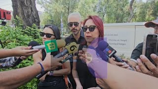 Verónica Toussaint q.e.p.d Compañeros de trabajo dan último adiós Mariana H Lalo  y Marlene stahl