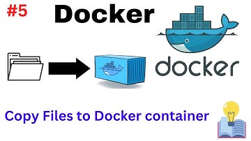 How to copy file from local to Docker container |  Docker | Learn Docker in Easy Steps | Docker