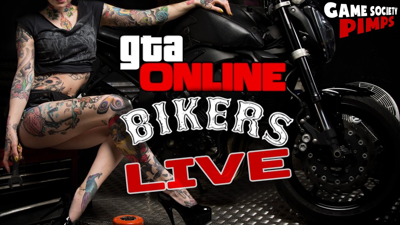 AARON GOT BANNED - GTA V Bikers DLC LIVE - GameSocietyPimps
