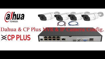How to add Dahua and CP Plus IP camera on Dahua NVR. how to change ip address of ip camera via NVR