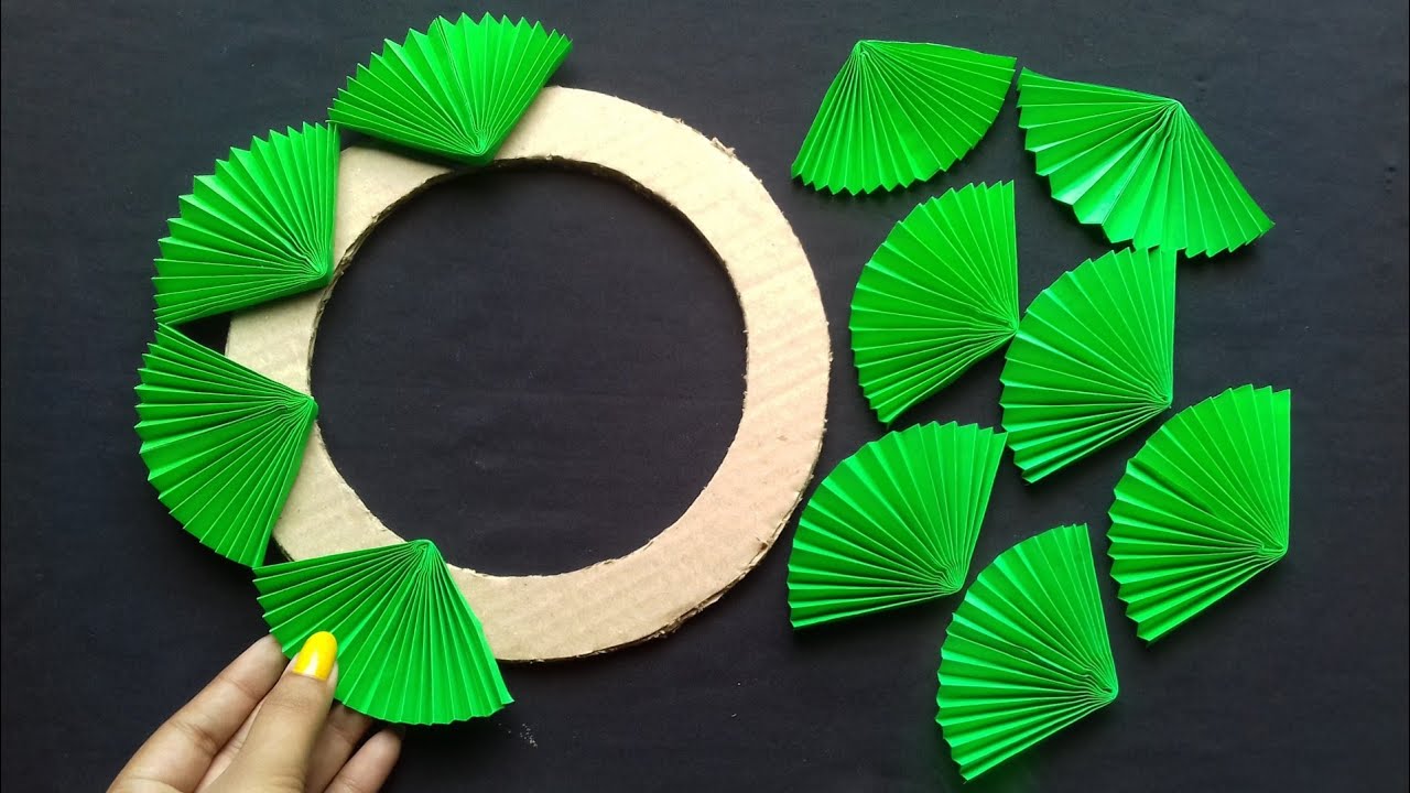 Unique Paper Flower Wall Decor Idea Super Easy Paper Flower Wall