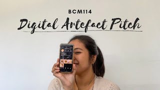 BCM114 — Digital Artefact Pitch