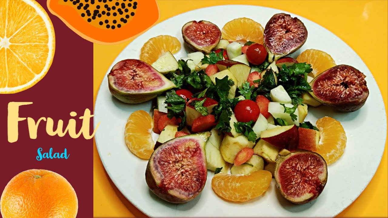 Fruit Salad Recipe In Marathi Healthy Salad Recipes Easy Salad 