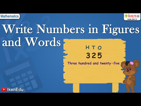 Write Numbers in Figures and Words | Class 2 Mathematics | iKen