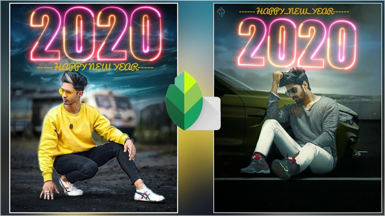 Happy New Year 2020 Photo Editing in Snapseed | snapseed stylish dp editing | snapseed dark tone