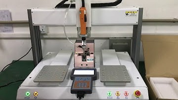 Double Platform Automatic Screw Locking Screw Tightening Machine Robot