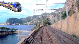 ★ 4K 🇮🇹 Ventimiglia - 🇲🇨 Monaco - 🇫🇷 Grasse, cab ride on the French riviera [09.2022]