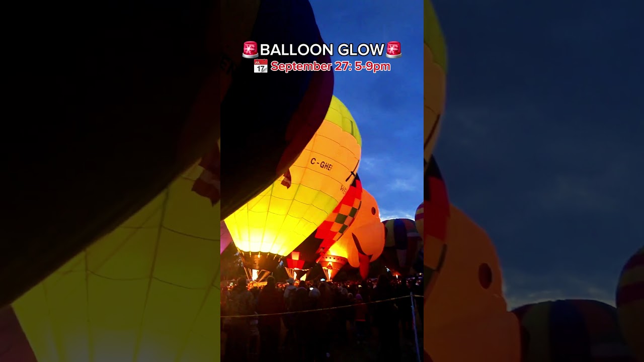 BALLOON GLOW is in High River on the 25th! Will you be there? 