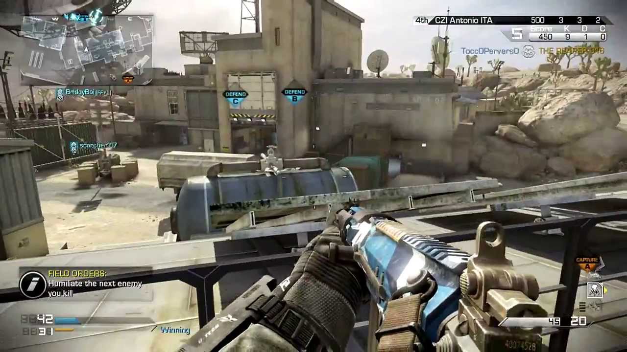 Multiplayer killed gaming call of duty ghosts xbox one gameplay
