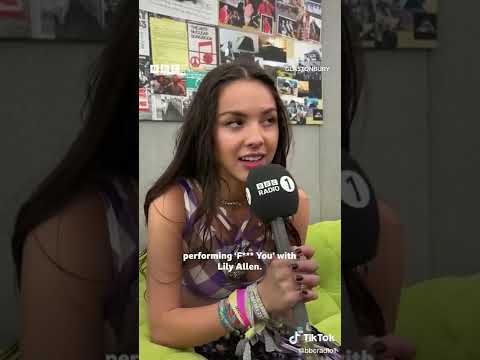 Olivia Rodrigo’s Glastonbury Interview