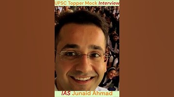 The Youngest IAS Officer UPSC Topper AIR 3, CSE 2018 ||Mock Interview|| The Inspiration Youngest Man