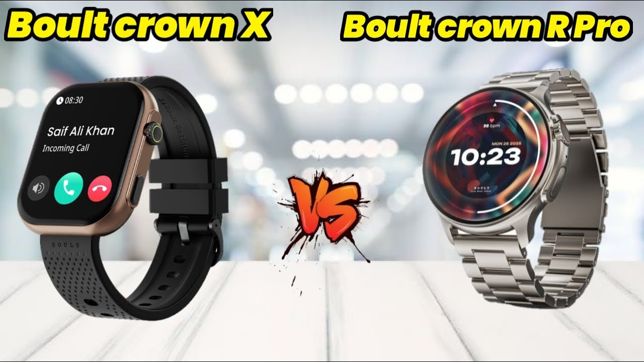 Boult Crown X Vs Boult Crown R Pro Full detail comparison which ...