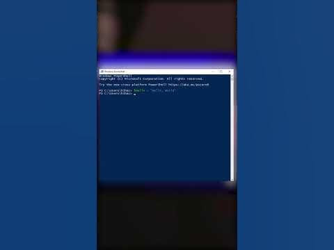 powershell for hackers #001 - YouTube