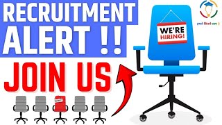 WE are hiring : Join us