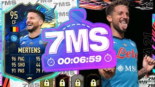 TOTS MERTENS!!! - 7 MINUTE SQUAD BUILDER @Jack54HD   FIFA 21 ULTIMATE TEAM 7MS