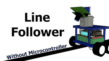 Line Follower Robot without microcontroller/Arduino