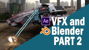 VFX and Blender 3D - Sci fi Action - PART 2