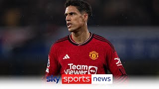 BREAKING: Raphael Varane to leave Manchester United this summer