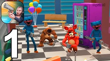 Ivan Trigger - Gameplay Walkthrough Part 1 Level 1-9 + Animatronics Attack (iOS, Android)