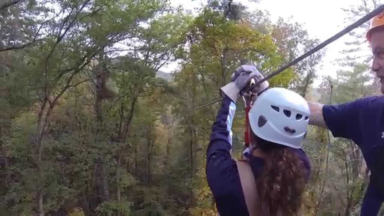 zip line blue ridge YouTube